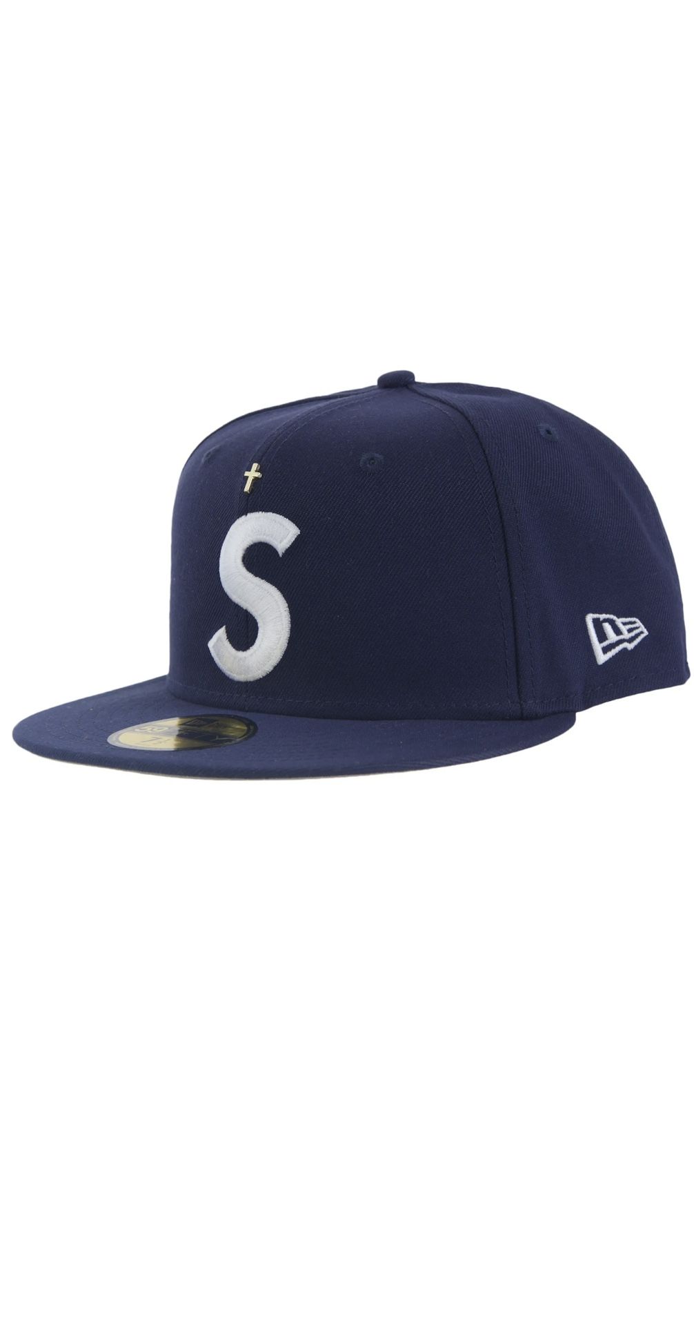 ウェア Supreme Gold Cross S Logo New Era \"Black Supreme Gold Cross S Logo New Era Black | eBay