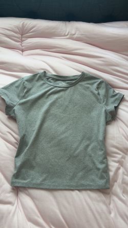 Hollister grey compression shirt in size small