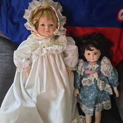 Kathryn Christening Baby Porecilain Vintage 19 Towle & Friend