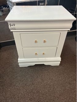 White Night Stand
