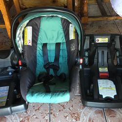 Baby Car Seat With Double Base