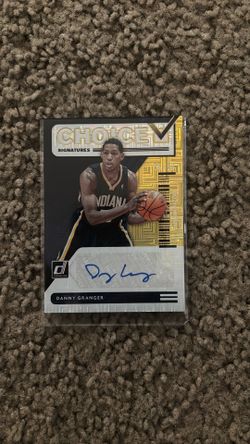 Danny Granger Donruss Choice Signatures Basketball Card