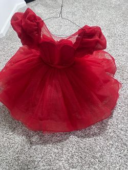 Red dress
