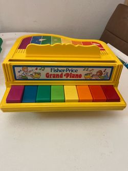 Vintage fisher price piano