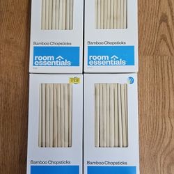 NEW IN BOX Bamboo Chopsticks 50 Counts. $4 each box.
