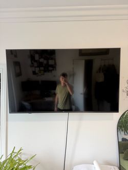 50” LG Smart TV with Sanus Full-Motion Wall Mount
