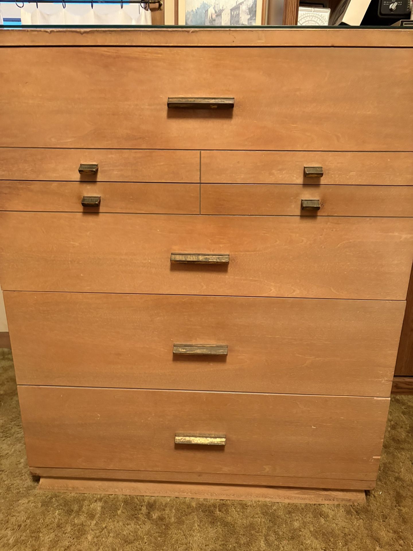 Antique 1950 Dresses 100% Wood