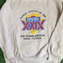 Super Bowl 1995 Crewneck