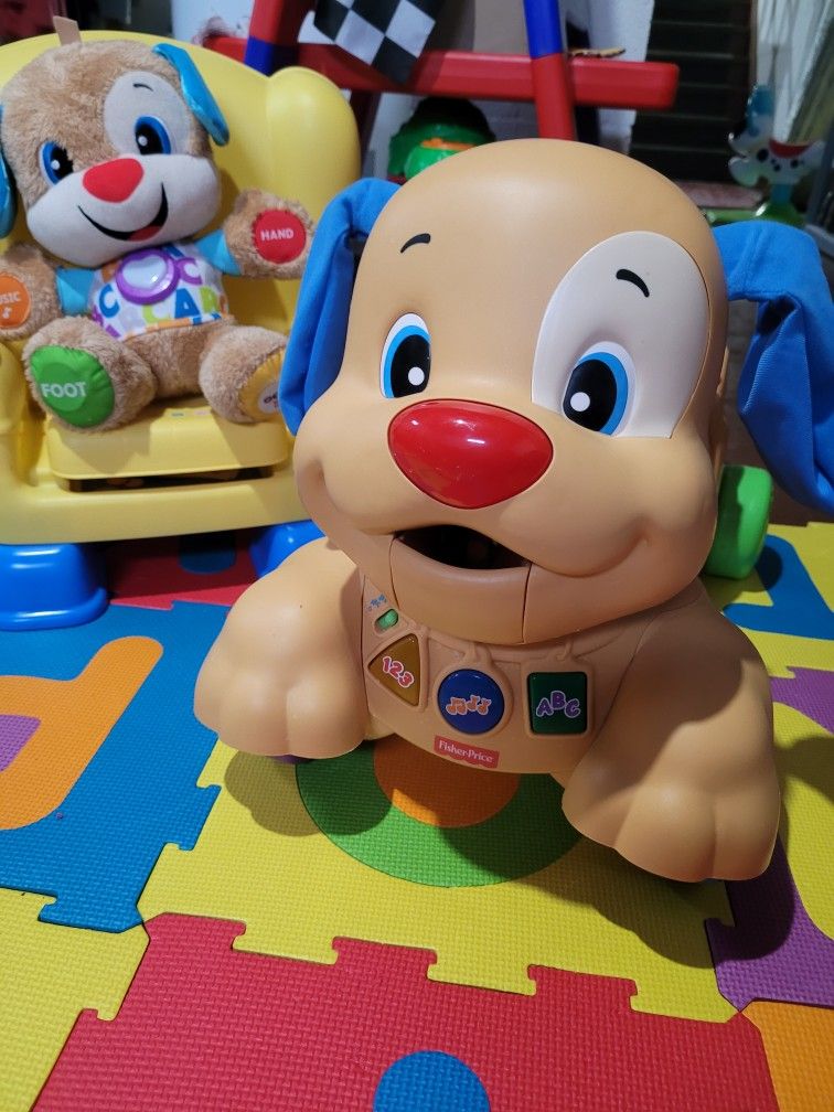 Fisher-Price Laugh & Learn Stride-to-Ride Puppy