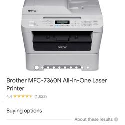 Brother MFC-7360N Printer , Fax, Scan, Copy