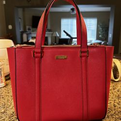 Kate Spade Red Tote Satchel