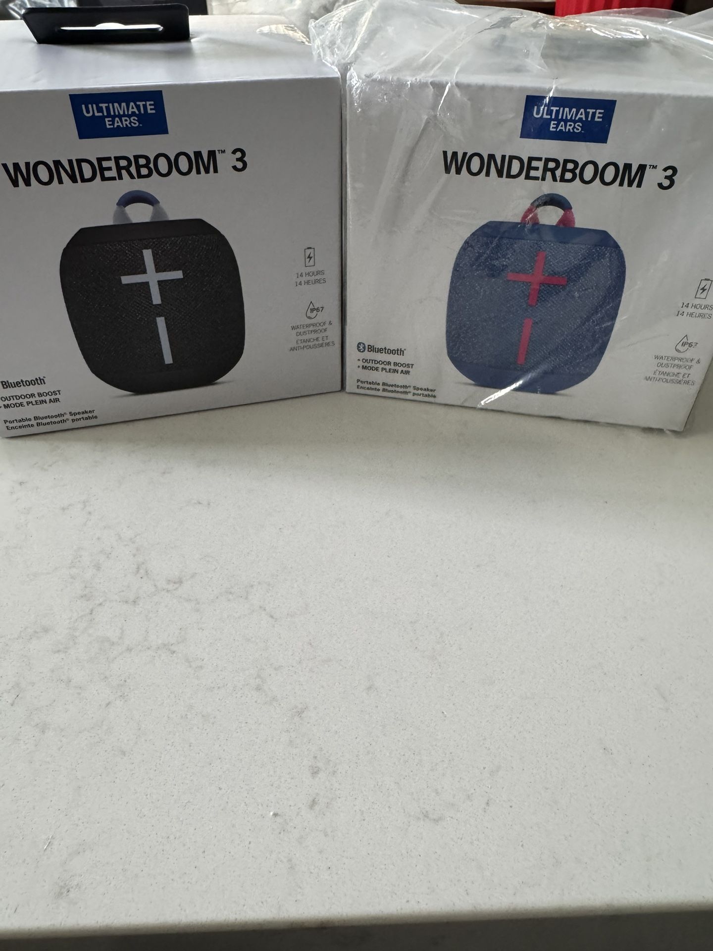 Brand New Water Proof WonderBoom3 Black Or Blue