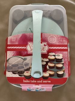 Cupcake Tin, lid And Stand