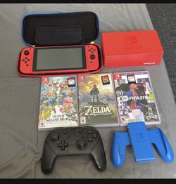 Nintendo Switch Mario Limited Edition (System Only)