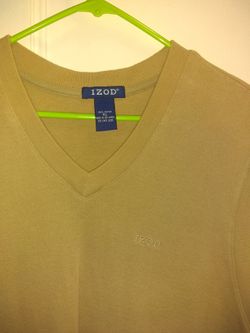 $15.. Izod soft cotton sleeveless sweater (vest)..