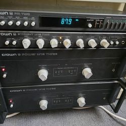 Crown Stereo System 