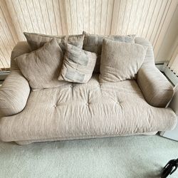 Living Room Furniture Set – Sofa, Loveseat, Armchair & Ottoman