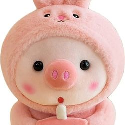 RARE Plush animal holding boba tea. $50 COLLECTOR'S ITEM.