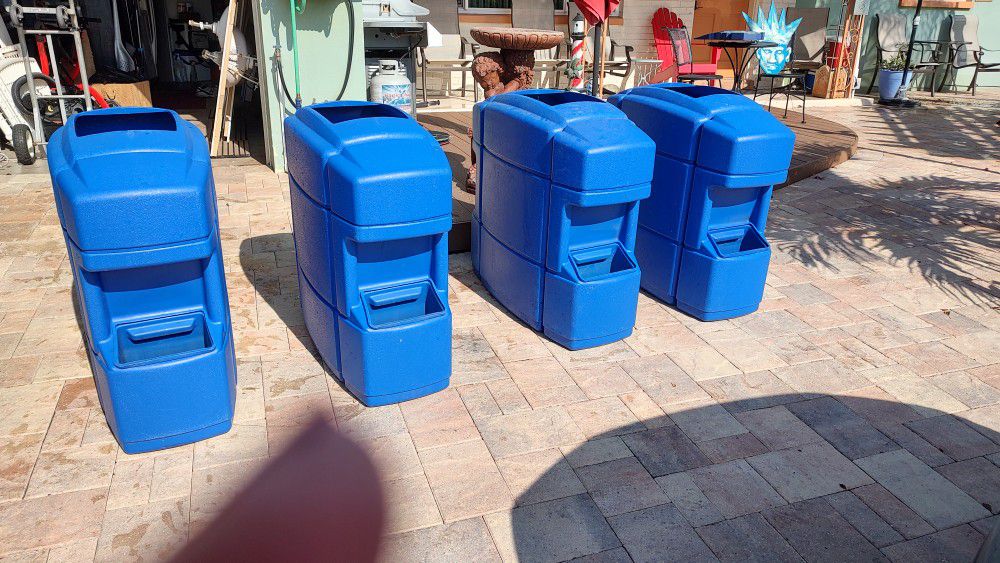 Commercial Windshield Service Center Trash Cans $50 Each