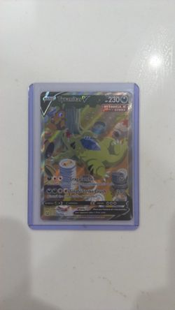 Tyranitar V Pokémon Holo Card full art
