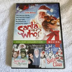 Santa Who Holiday Collection DVD New