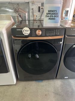 BLACK SAMSUNG WASHER