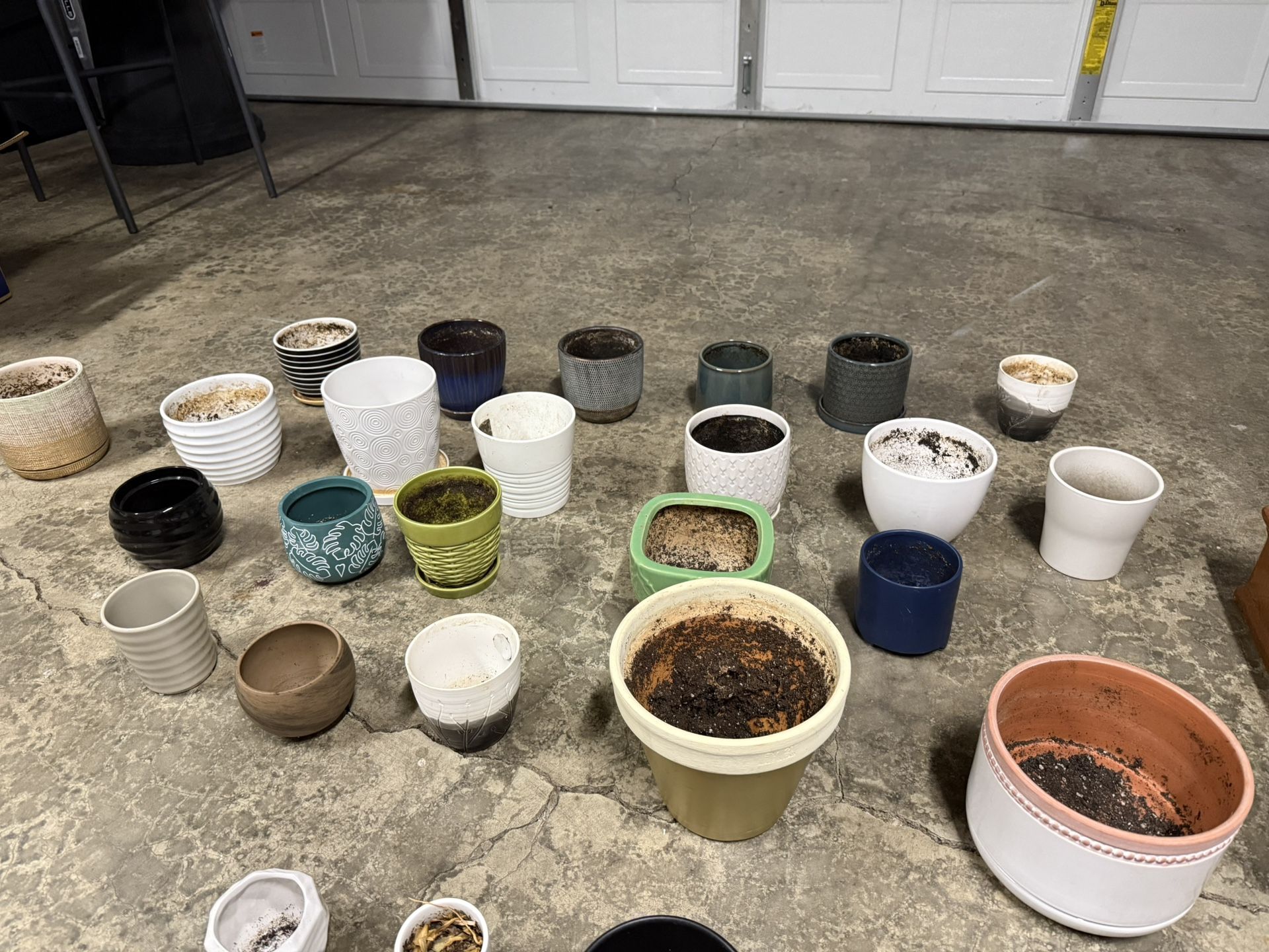 Lot of Pots