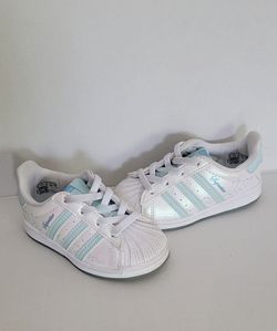 Adidas Disney Superstar Cinderella Toddler Size: 6k