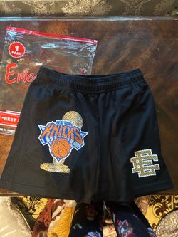 New York Knicks championship Eric Emanuel shorts(size small)