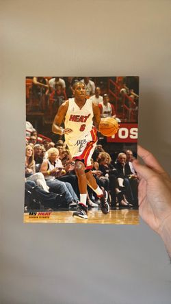 Mario Chalmers Miami Heat autograph