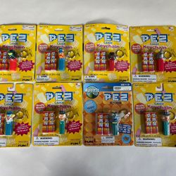 PEZ Mini Keychain Candy Dispensers