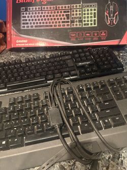 BlueFinger Gaming Keyboard and Razor  Combo