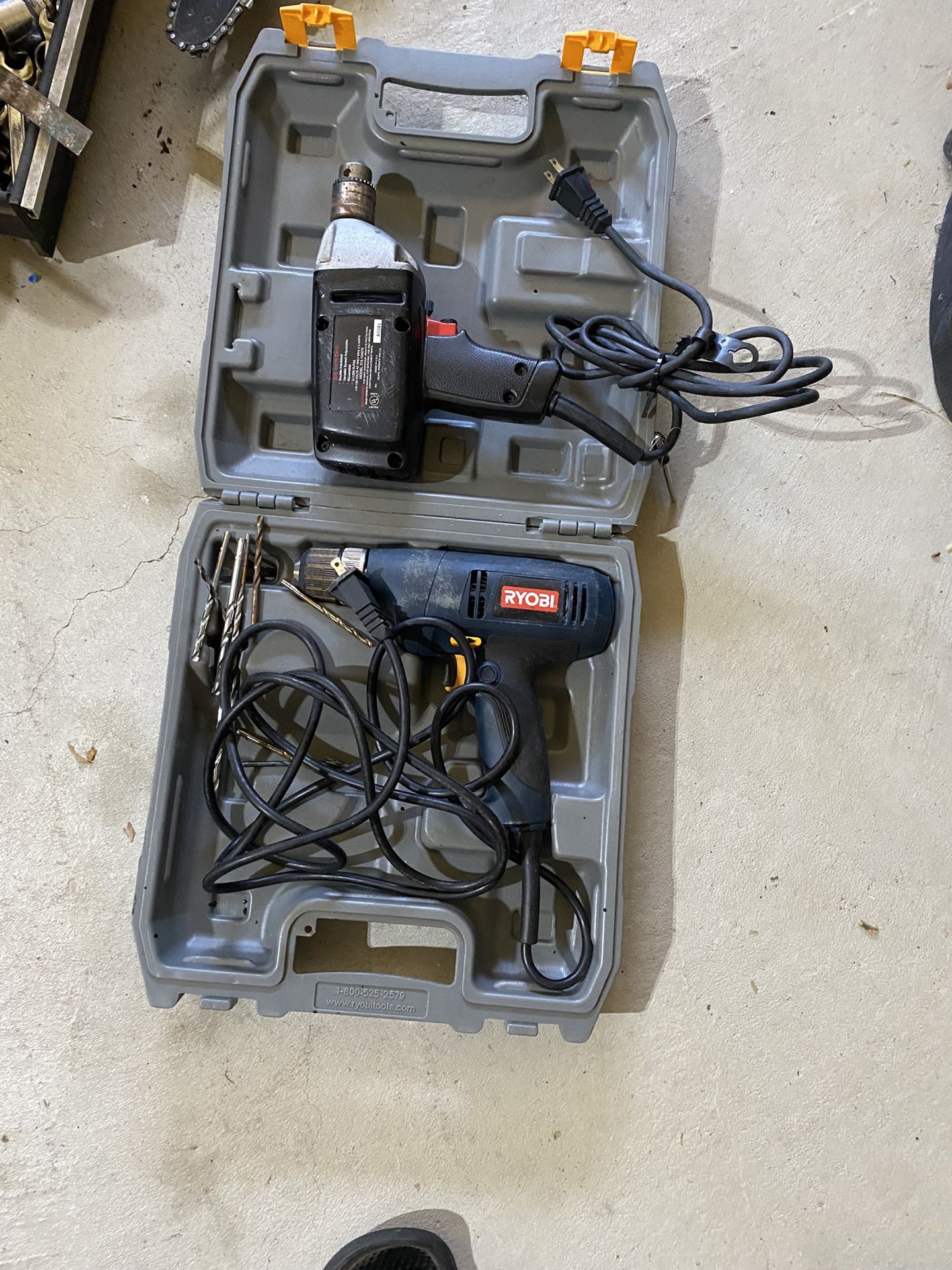 Two Electric Drills
