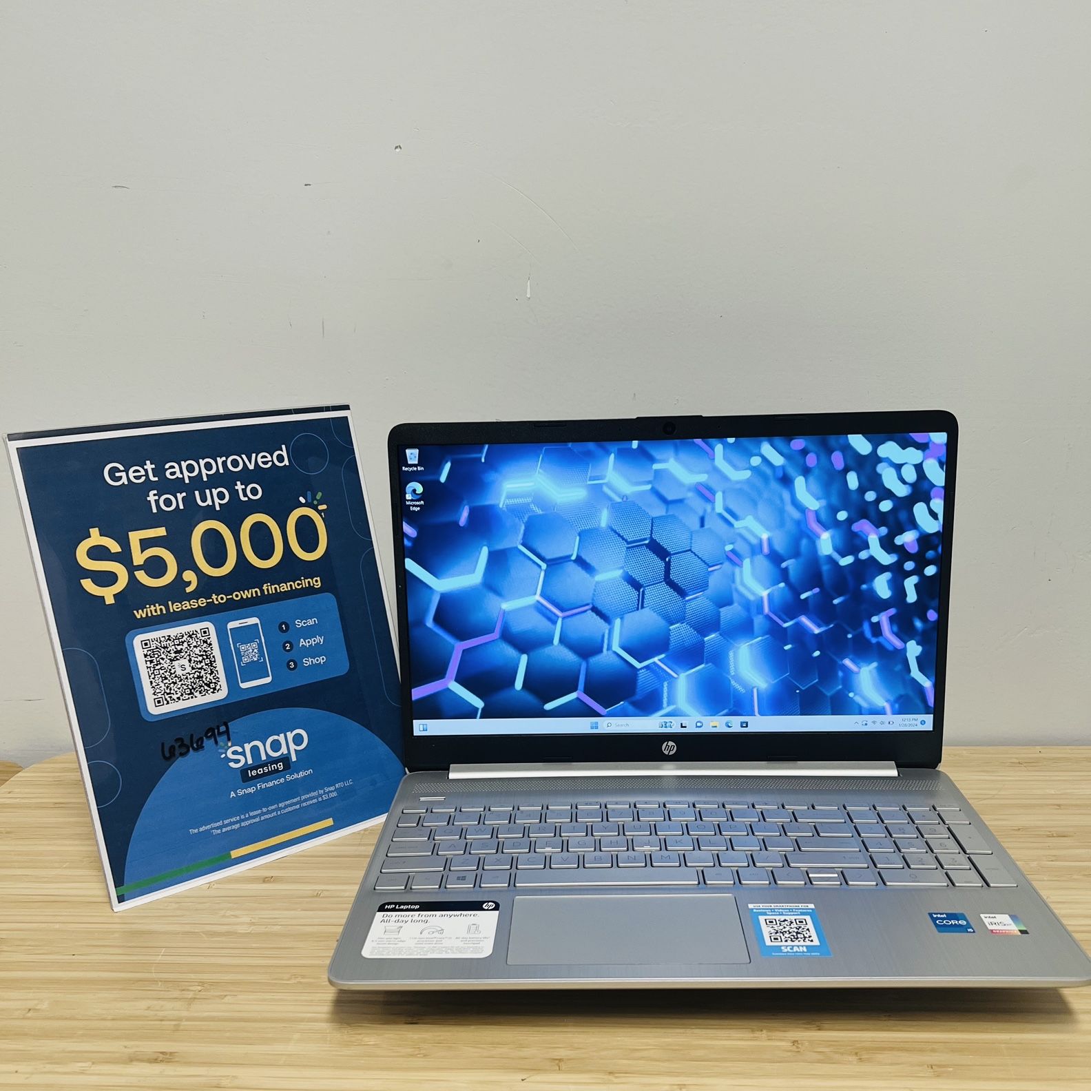 ✔️HP Touchscreen Laptop 15” 💻 Intel Core i5-10th/12GB RAM 🧬🔥Warranty Included ✅ finance available💰