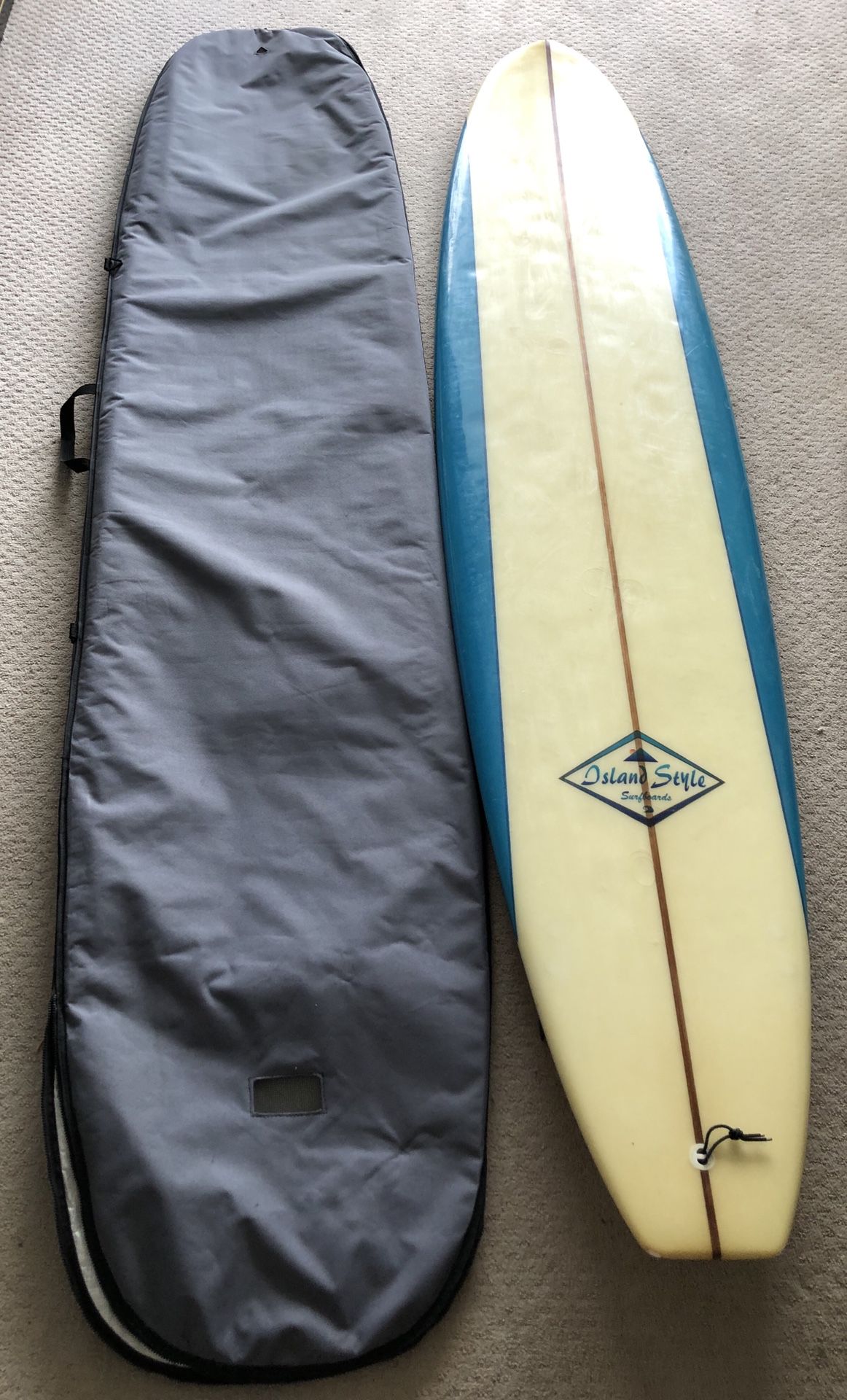 9’ longboard surfboard