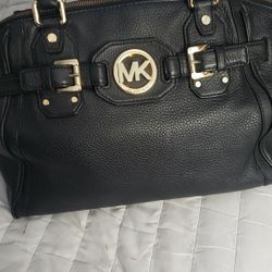 Michael Kors Leather Black Purse