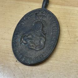 Virgin Mary Of Life/ Christ The Risen Medal 