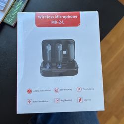 Wireless Microphone - Brand New Sealed 