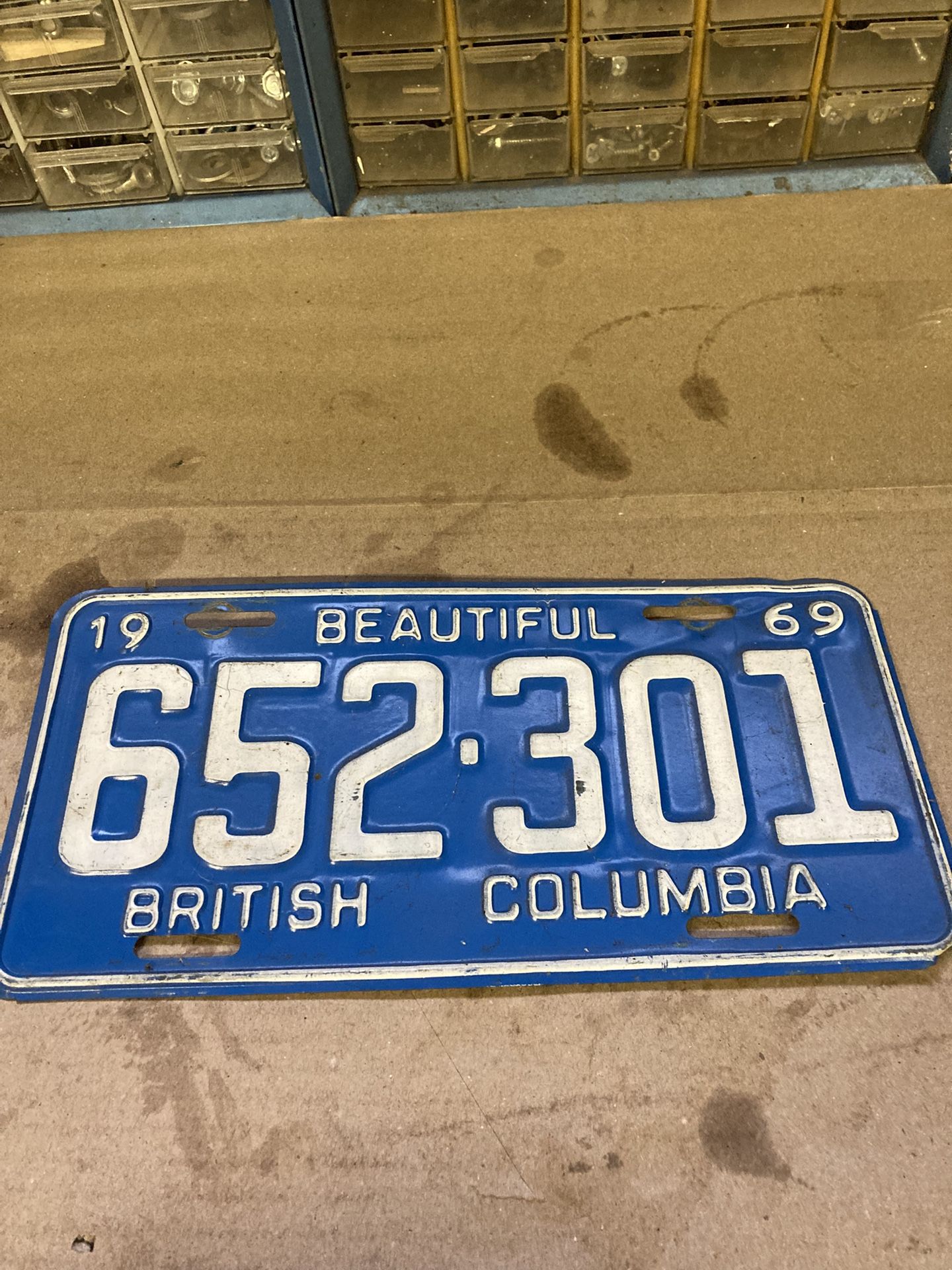 License Plate BC
