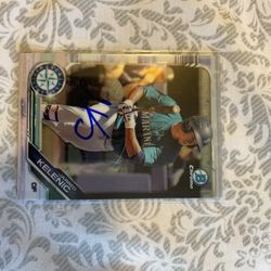 Seattle Mariners Jarred Kelenic Autographed Bowman Chrome Card