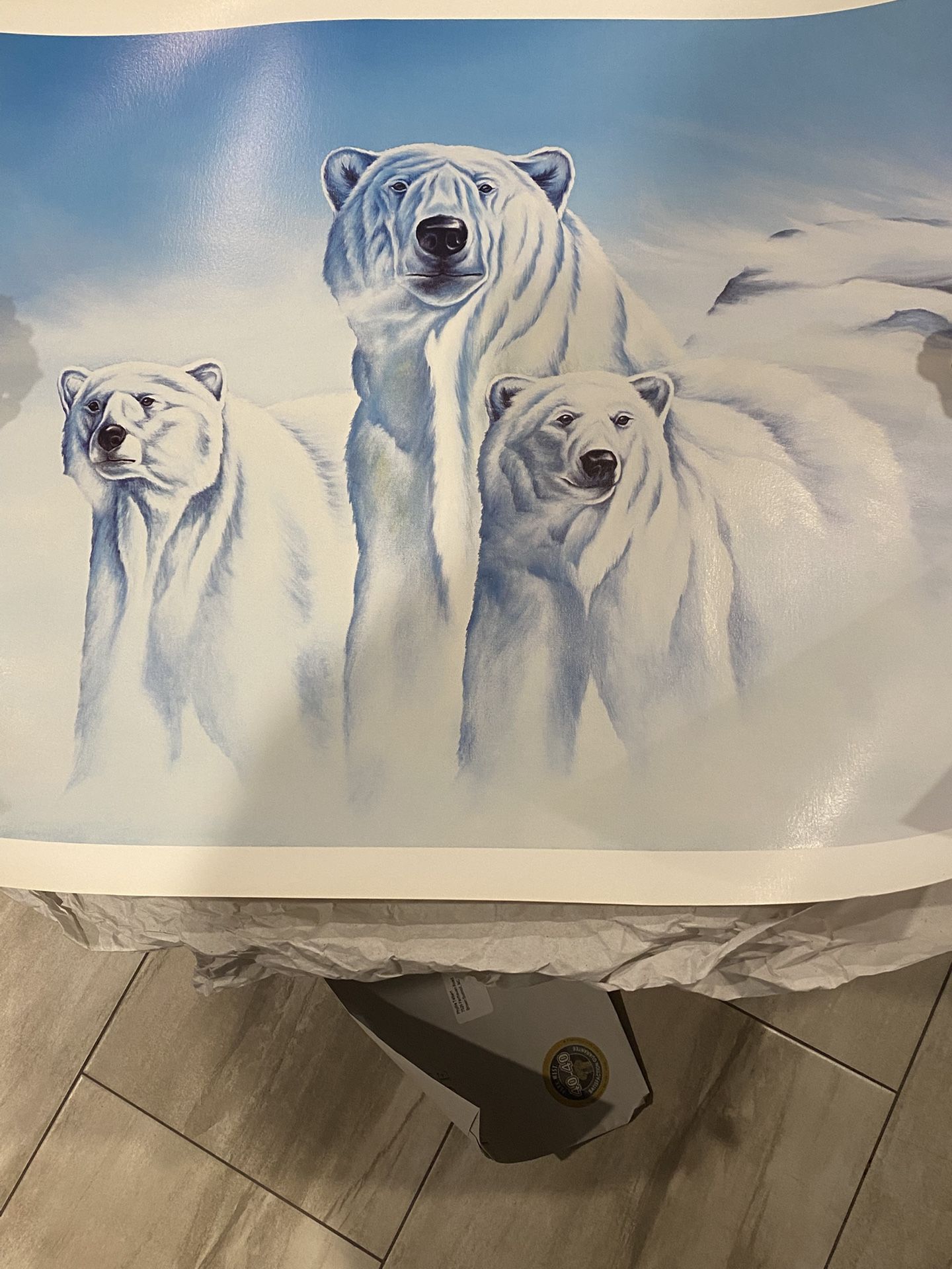 Attic Wanders - Polar Bears $50.