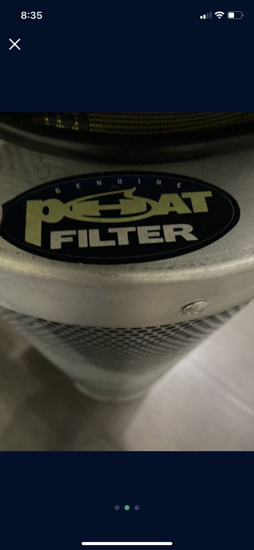 Phat Carbon Filter With 6” Fan