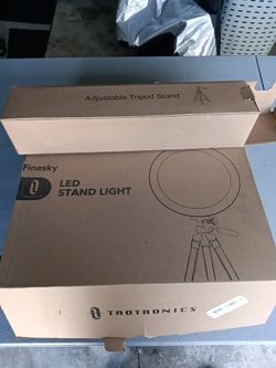LED Stand Light With Remote 