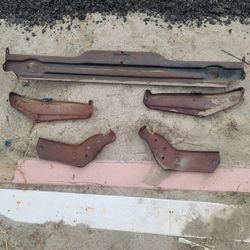 1964 Impala Rear Bumper Brackets 