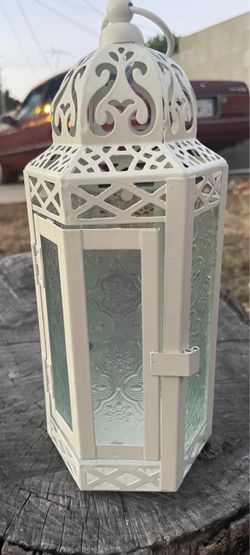 Decorative Moroccan Style Candle Lantern