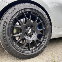 5x120 18” BBS CH Line Wheels & Michelin Pilot Sport Tires