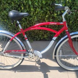 26" Red Schwinn Men's Cruiser