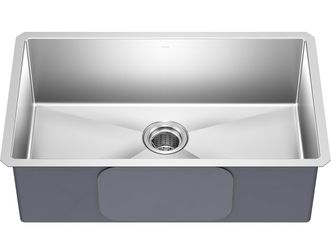 New 30x18x10  Undermount Single Bowl 16 Gauge Stainless Steel Kitchen Sink