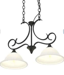 2-Light Chandelier