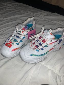 Skechers D'Lites Wide Fit Sneakers
